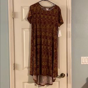 BNWT Lularoe carly Aztec print